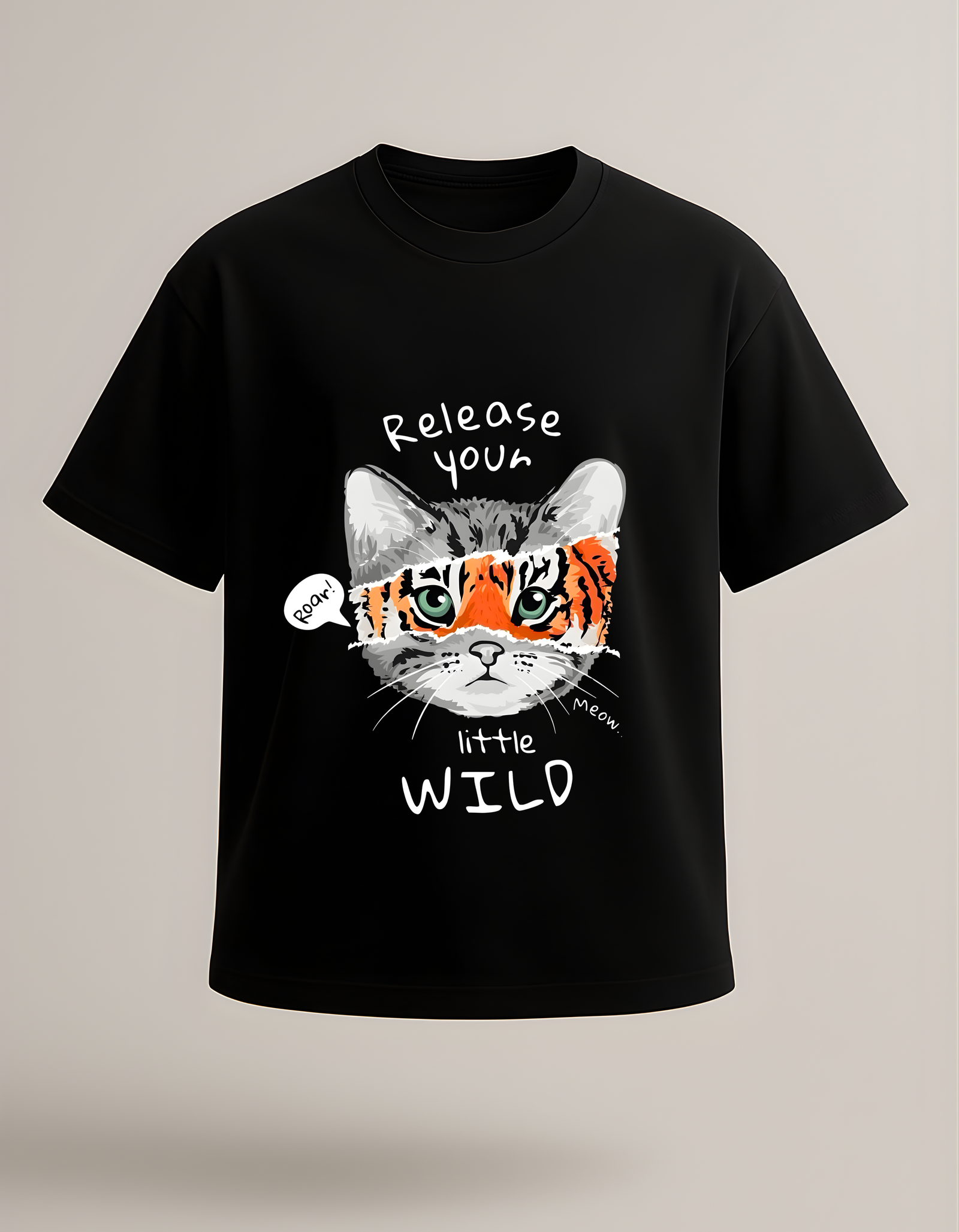 Release Your Little Wild- Oversized tshirt