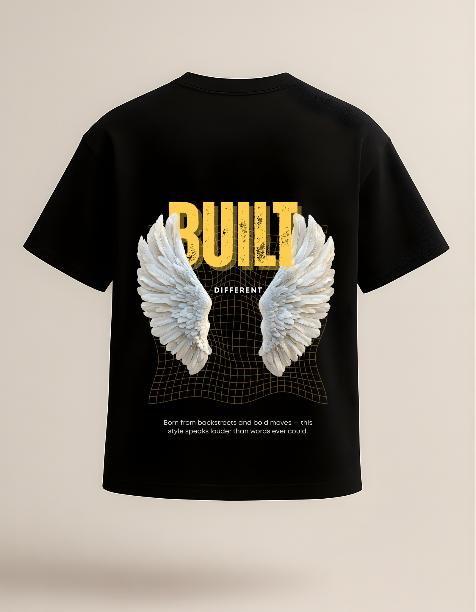 Built different- oversized tshirt