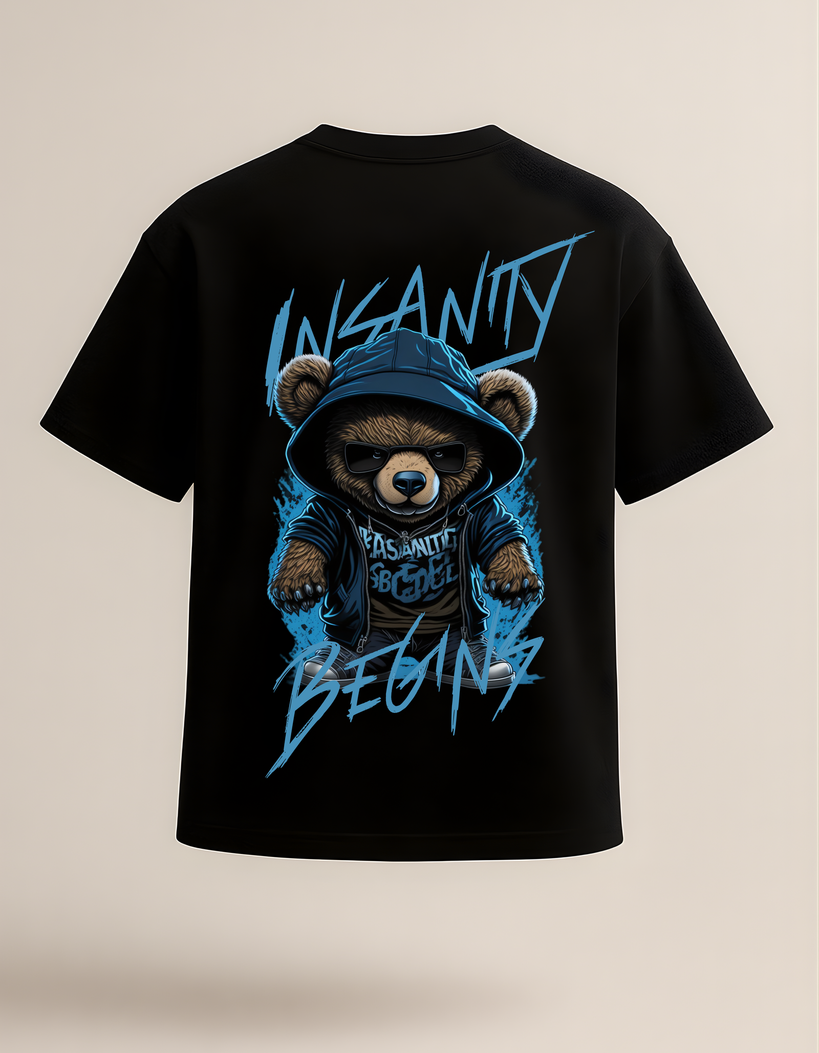 Insanity Begins- Oversized Tshirt